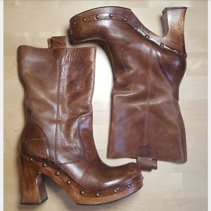 MIA Clog Heeled Boot